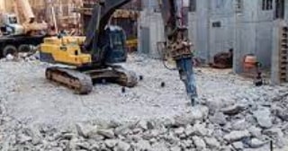 Демонтаж фундамента цена от 2009 руб. | снос старого фундамента заказать в Тайшете